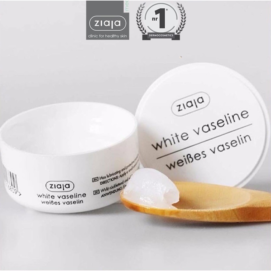 (CHÍNH HÃNG) Sáp Dưỡng Ziaja White Vaseline Tái Tạo Da, Bảo Vệ Giữ Ẩm - 30ml