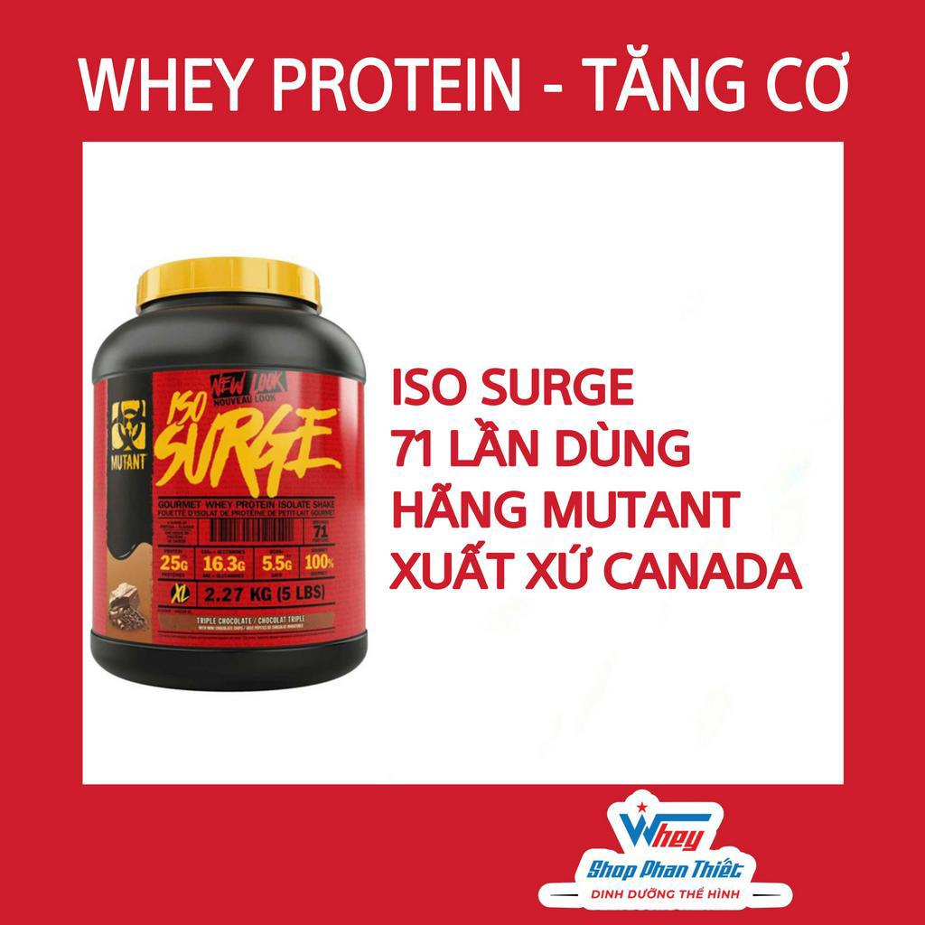 ISO SURGE MUTANT 5LBS - SỮA TĂNG CƠ - WSPT