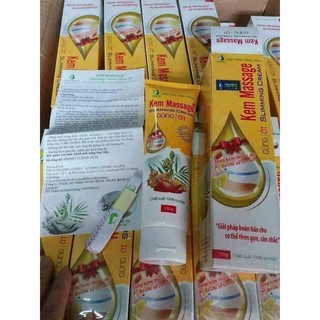 Kem Tan Mỡ Ngân Bình Cao Cấp + Tặng thước dây đo - Kem tan mỡ gừng ớt Gia truyền [Chính Hãng Cty Ngân Bình]