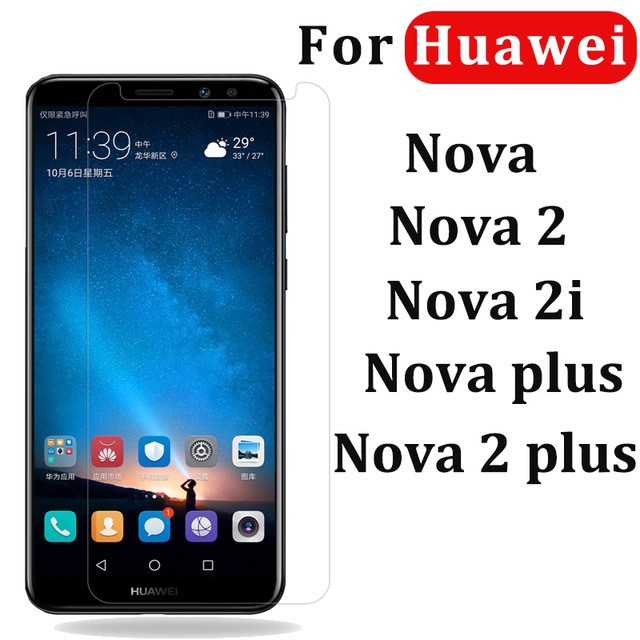 Miếng Dán Cường Lực Cho Máy Huawei Nova 2I 2 P10 P9 P8 Plus Lite Honor 9 8 7X 5X 5A 5C