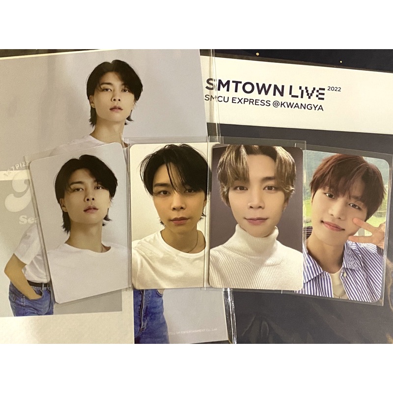 [OFFICIAL] Thẻ ảnh bo góc photocard NCT 127 JOHNNY TAEIL SMCU ar ticket, Season’s greeting 2022