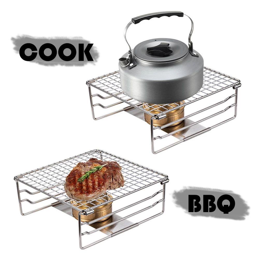 Vỉ Nướng Bbq Mini Di Động Tiện Dụng Cho Hoạt Động Ngoài Trời