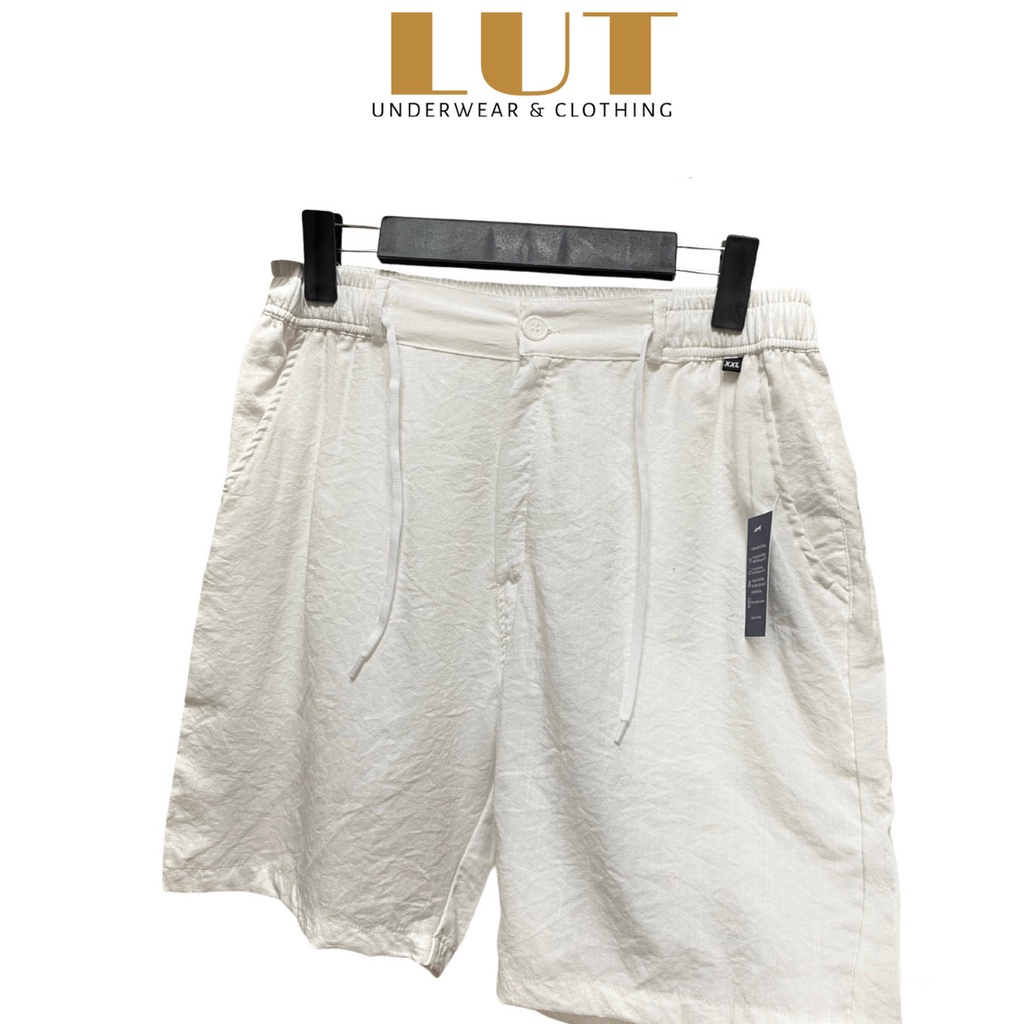 Quần short nam nữ chât đũi - quần đùi ống rộng unisex - form rộng - lutpet