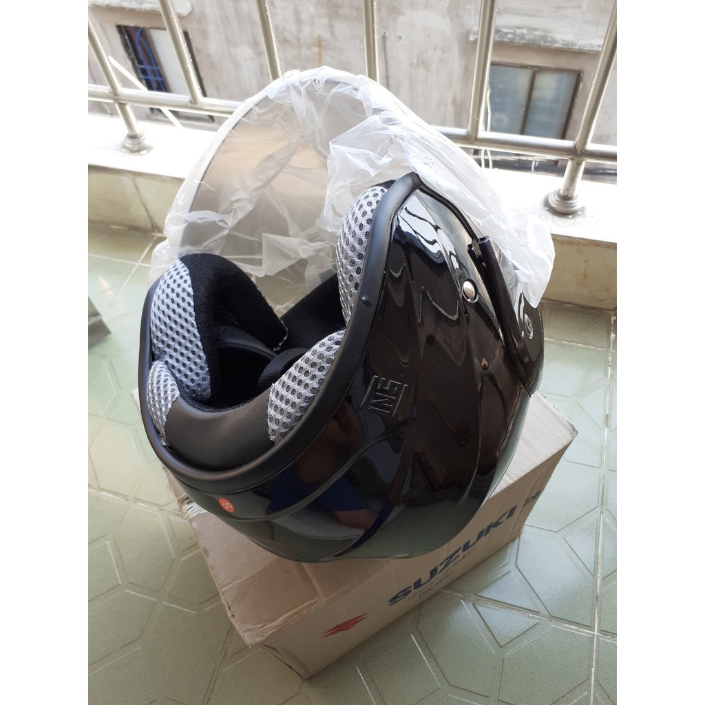 Mũ bảo hiểm 3/4 Suzuki nhập khẩu theo xe satria từ Indonesia