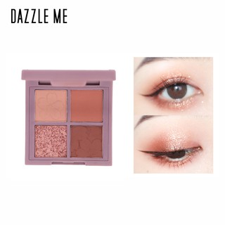 Bảng Phấn Mắt DAZZLE ME Mịn 4 Màu Lấp Lánh 6g
