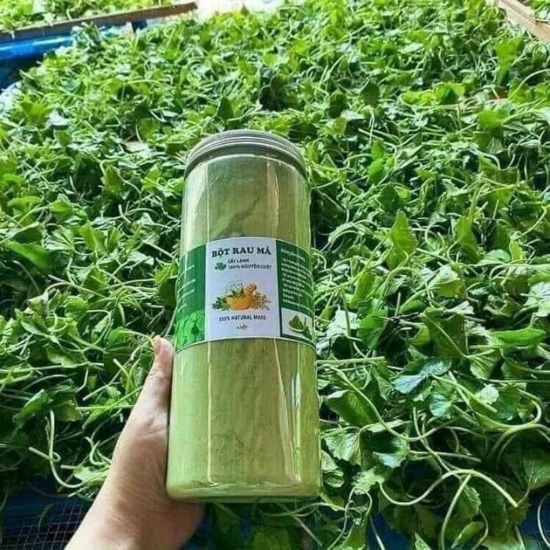 Bột rau má sấy lạnh hũ 500g