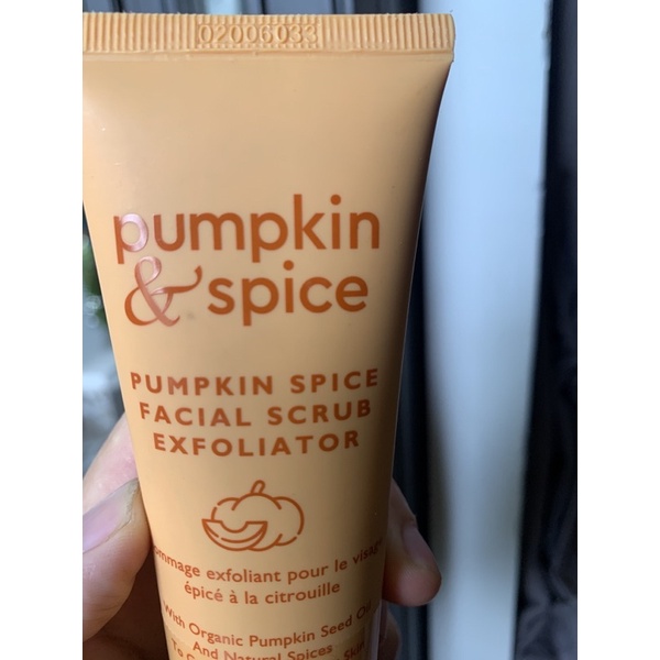 PUMPKIN &amp; SPICE  tẩy tế bảo chết 100ml