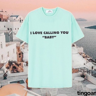  Áo phông xanh ngọc tingoan CALLING BABY XN 