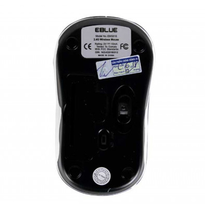 Chuột Không Dây EBLUE Siêu Bền + Pin văn phòng văn phòng gaming đồ họa giá rẻ