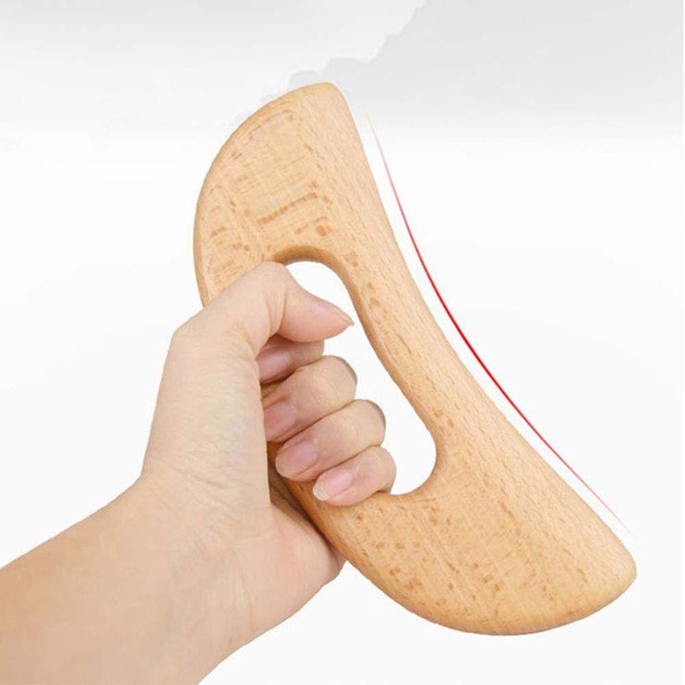 Dụng Cụ Mát Xa Bằng Gỗ Chăm Sóc Da Mặt / Cơ Thể