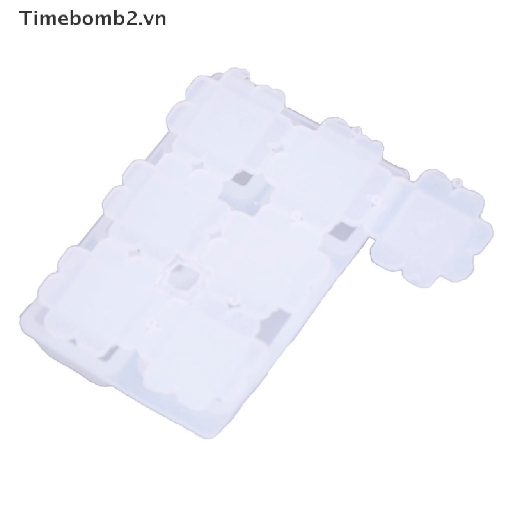 Bộ 2 Khuôn silicone Tạo Hình Dấu Chân Mèo