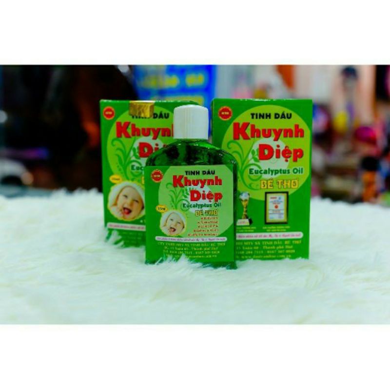 Dầu khuynh diệp cho bé