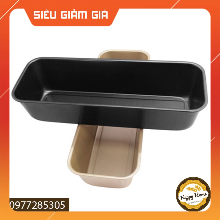 HÀNG MỚI VÊ - Khuôn nướng bánh mì chống dính hình chữ nhật dài 30cm