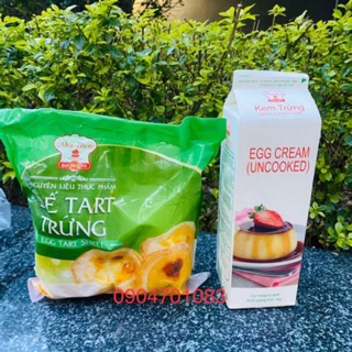 Combo đế tart trứng (Bao gồm 30 đế bánh+kem trứng)ship hỏa tốc