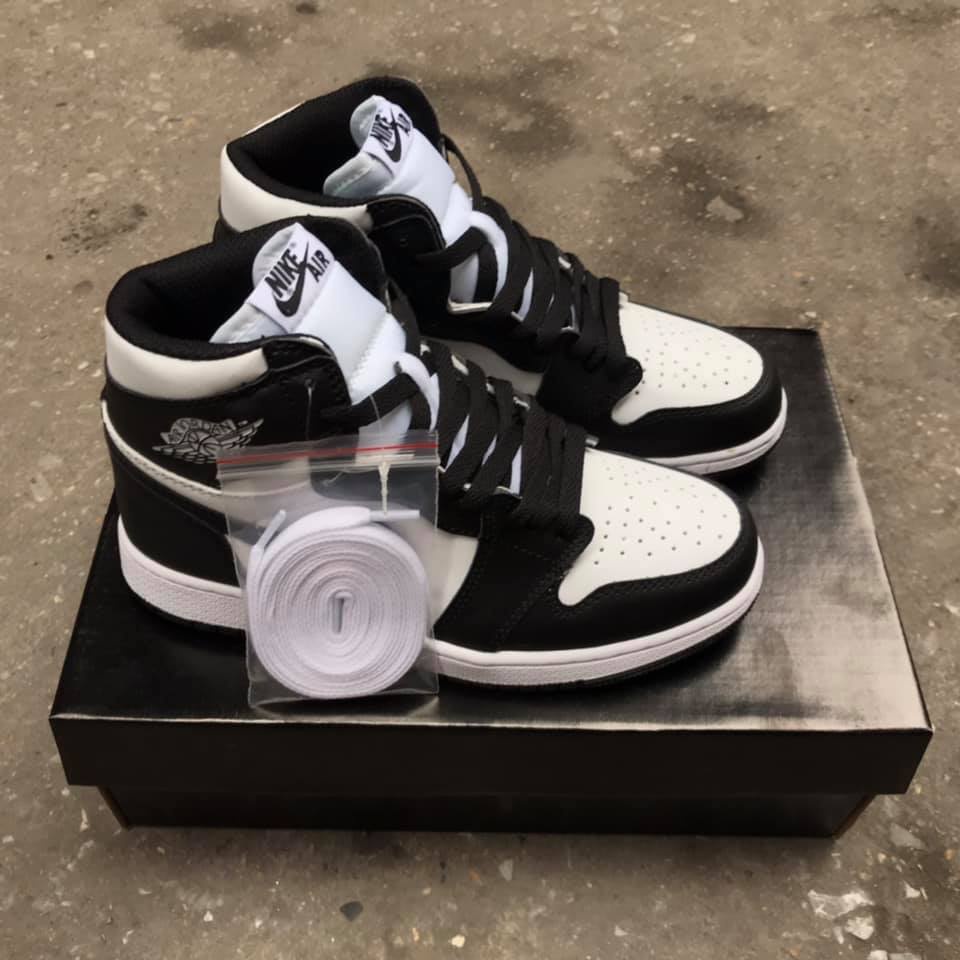 Giày Jordan 1 High University Blue [FULL BOX] Giày Thể Thao Jordan Xanh Móc Đen, Giày JD1 Cổ Cao Cao Nam Nữ Hot 2021