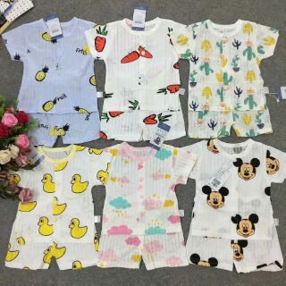 Combo 199k4 bộ cotton giấy .hàng qc . bao chất