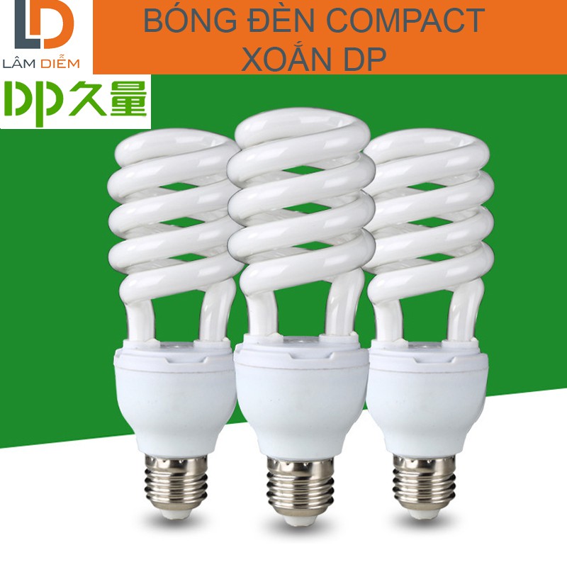 BÓNG ĐÈN COMPACT XOẮN TIẾT KIỆM ĐIỆN DP