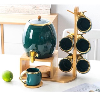 Bộ bình nước sứ cao cấp 3 lít