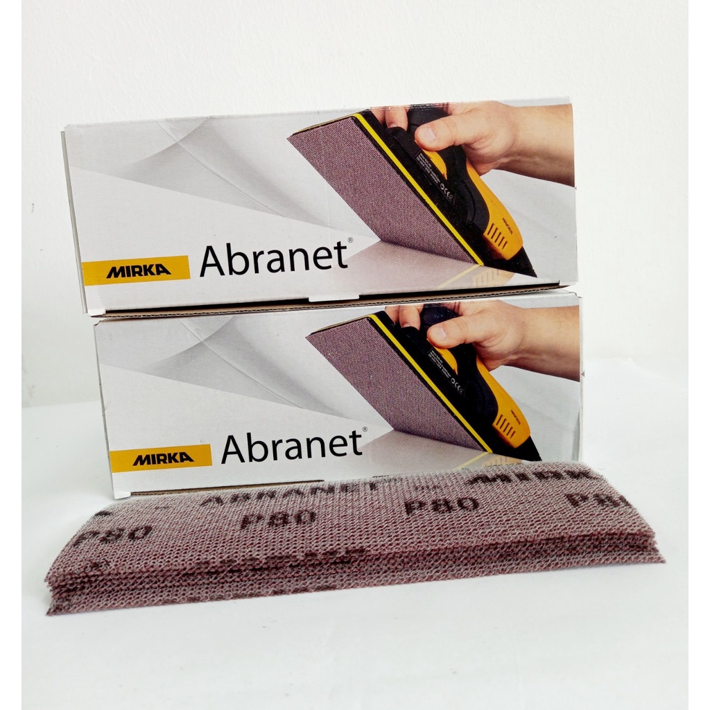 Nhám lưới chữ nhật Abranet p80 KT 70x198mm