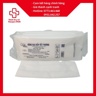 BÔNG GẠC ĐẮP VẾT THƯƠNG Y TẾ 10X20CM An Phát