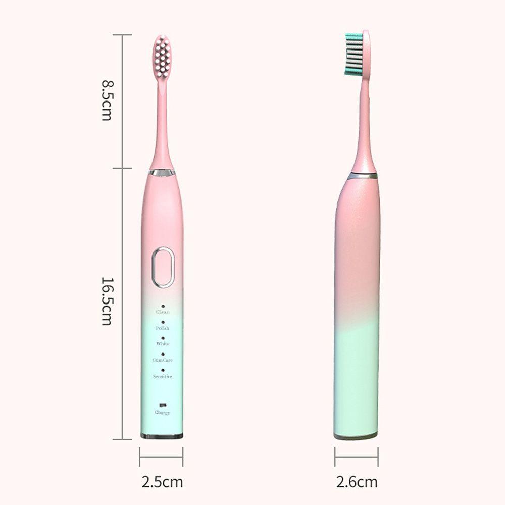 Bàn Chải Đánh Răng Điện 45000 Lần / Min IPX7 Chống Nước 5 Chế Độ Làm Sạch Răng Miệng