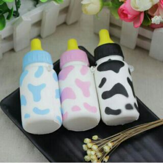 Squishy bình sữa [squishy hộp sữa] siêu mềm , cute