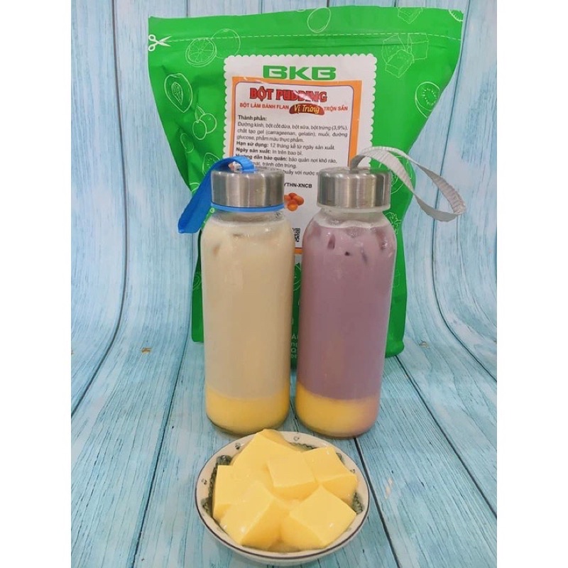 Bột Pudding BKB các vị gói chia lẻ 100g