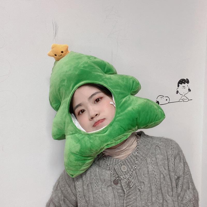 Mũ Đội Hình Cô Gái / Cây Thông / Trái Tim Dễ Thương Vui Nhộn Kiểu Nhật Hàn Làm Quà Tặng Giáng Sinh / Chụp Ảnh