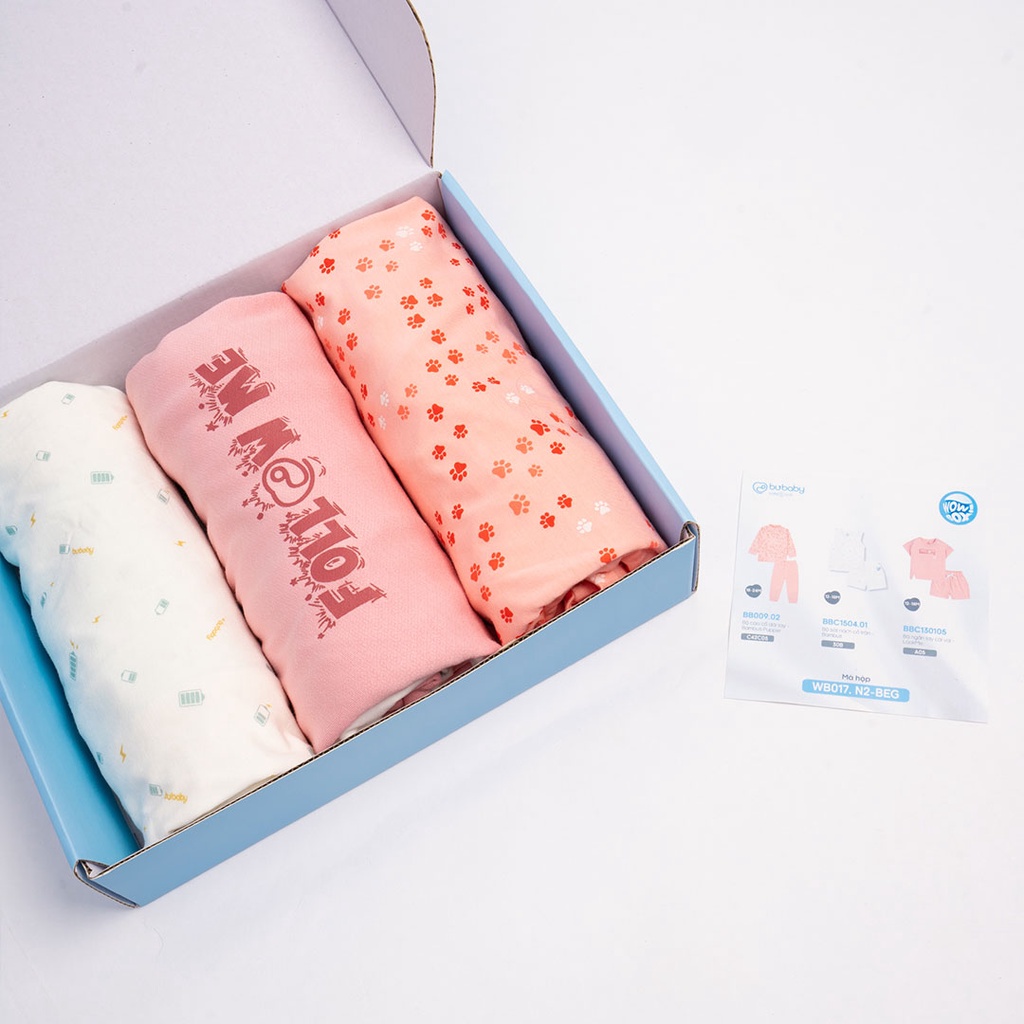 Hộp quà sơ sinh BU Baby Wow Box size 2-4Y