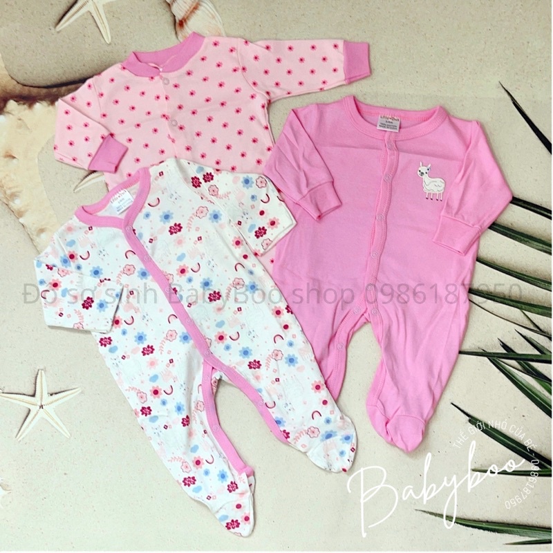 Body liền tất Little Duck 0-9m chọn mẫu set 3 bộ [ babyboo]