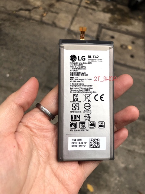 PIN LG V50 THINQ/ LG V50S/ LG G8X CHÍNH HÃNG, MÃ PIN BL-T42, DUNG LƯỢNG 4000MAH