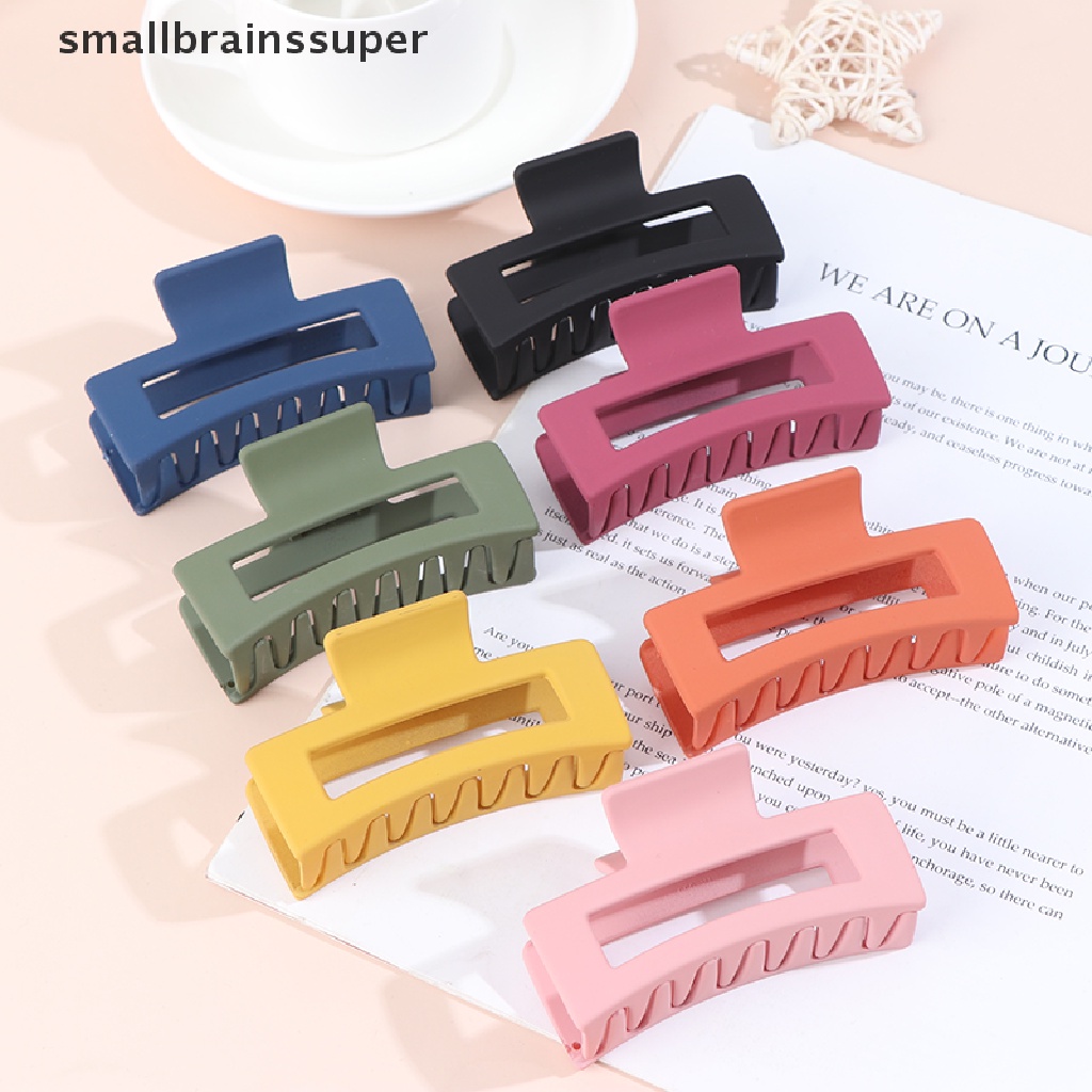 1 Kẹp Tóc Càng Cua Hình Vuông Nhỏ Đơn Giản Cho Nữ SBS