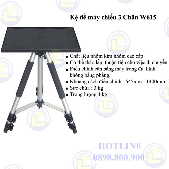 Giá đỡ máy chiếu 3 chân W615