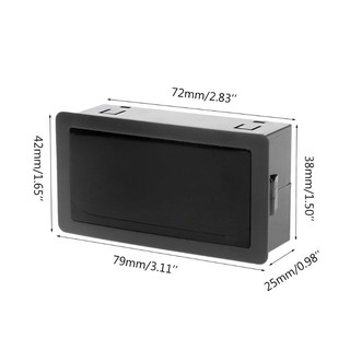 Digital Counter DC LED 4 Digit 0-9999 Up/Down Plus/Minus Panel Counter Meter