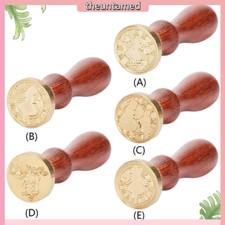 Retro Envelope Various Patterns Sealing Wax Copper Stamp DIY Custom Supply