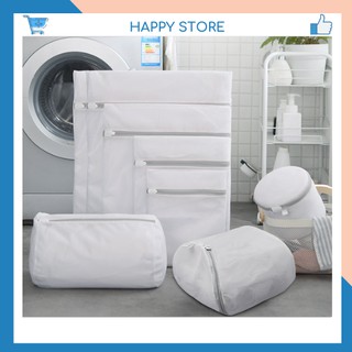 Set 8 Túi giặt đồ máy giặt cao cấp, túi lưới giặt có khóa kéo chắc chắn phù hợp mọi kích thước quần áo