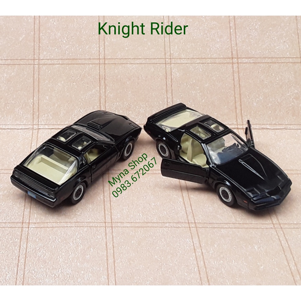 Đồ chơi mô hình tĩnh xe tomica không hộp, Knight Rider, premium unlimited No.03