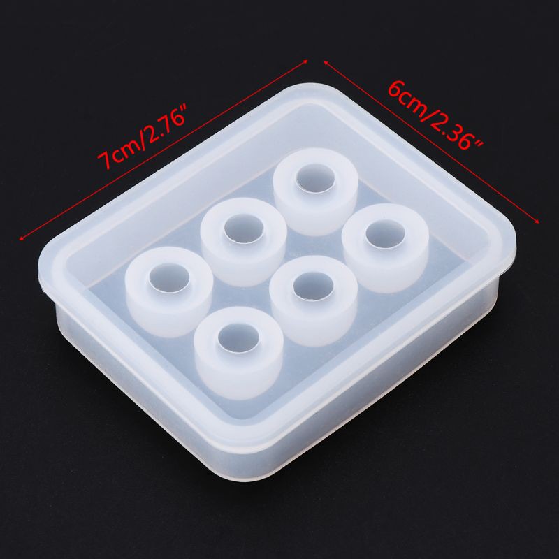 Khuôn Silicon 12mm Làm Đồ Trang Sức Thủ Công Hình Cầu 3d