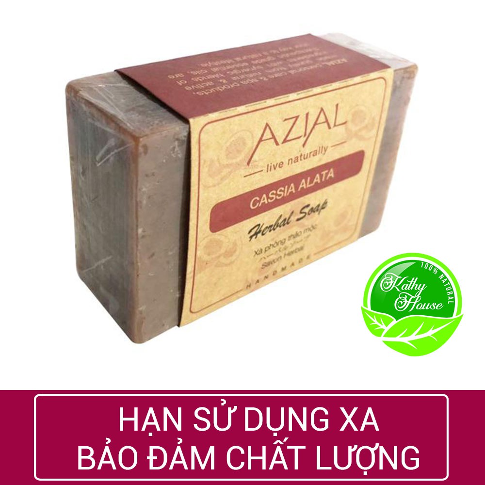 Xà phòng giảm mụn lưng AZIAL Cassia Alata Herbal Soap, xà bông tắm dưỡng da mềm mịn, giảm thâm mụn, phù hợp mọi loại da | BigBuy360 - bigbuy360.vn