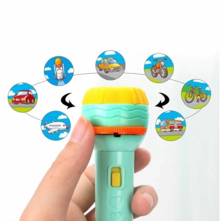 Đồ Chơi Đèn Chiếu Chiếu Hình Dễ Thương Dùng Làm Quà Tặng Giáng Sinh Cho Bé