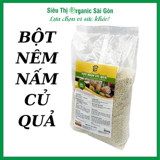 Bột nêm nấm củ quả, hạt nêm nấm rau củ Homefood vị ngọt tự nhiên dùng chay