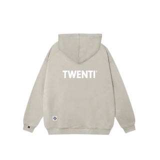 Áo hoodie TWENTI nỉ in basic