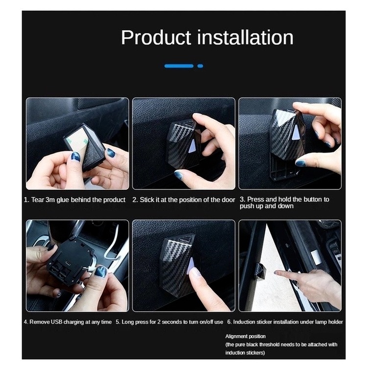 USB Pikachu Đèn Logo Cửa Xe Hơi , Đèn Led chiếu cửa họa cho xe hơi Đèn chiếu laser không dây gắn cửa xe hơi hình phi@SQN