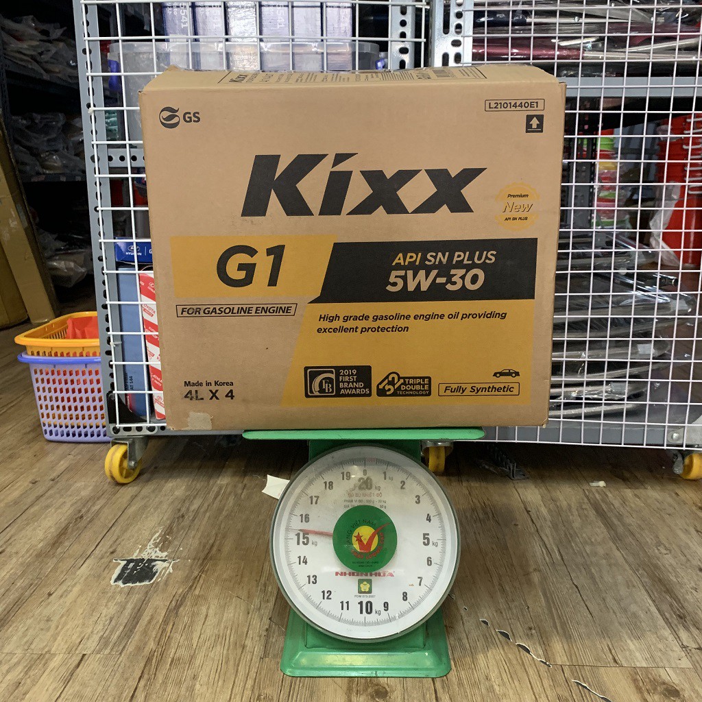 1 Thùng Dầu Động Cơ Xăng Kixx G1 API SN Plus 5W30 - 10W40