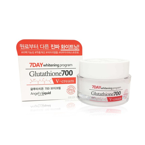 Kem Dưỡng Trắng Da 7Day Whitening Program Glutathione 700 V-Cream