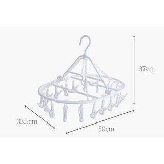 Móc chùm hình tròn phơi đồ gấp gọn