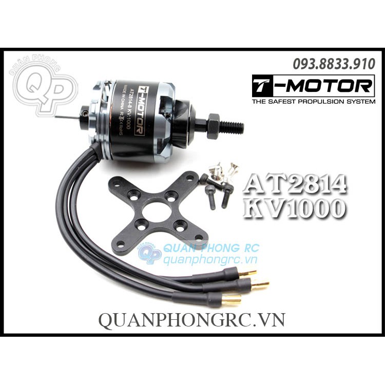 Động cơ T-Motor AT2814 KV1000 brushless Motor 3-6S