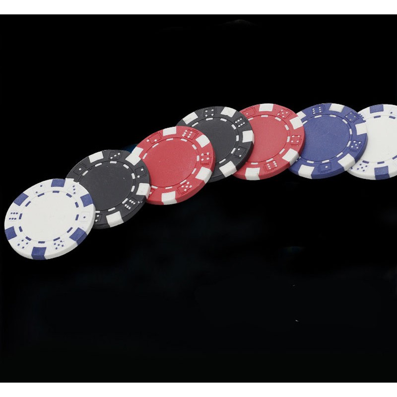 Bộ Phỉnh poker không số Texas Holdem Vali 500 chip Poker hộp Nhôm  cao cấp