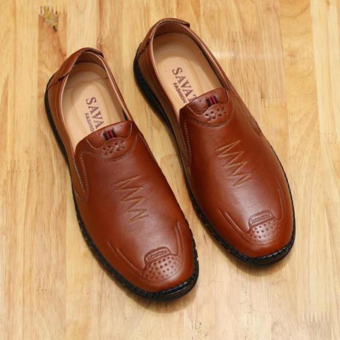 [Sale chỉ 3 ngày] Giày lười nam da bò cao cấp bảo hành 12 tháng | BigBuy360 - bigbuy360.vn