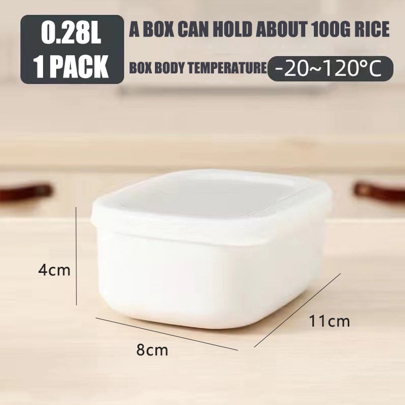 Hộp Đựng Gạo Lứt Đóng Gói Trong Hộp Đông Lạnh Hộp Đựng Gạo Ngũ Cốc Linh Tinh Bữa Ăn Giảm Mỡ Bảo Quản Định Lượng 100G Gạo Nhỏ